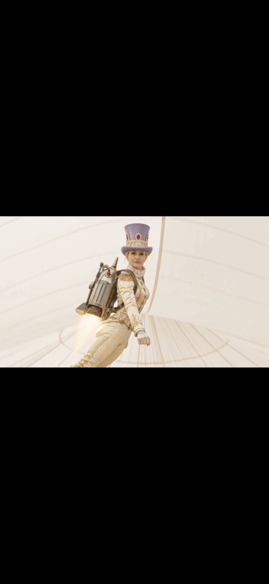 Top hat, brass jetpack, ready to go